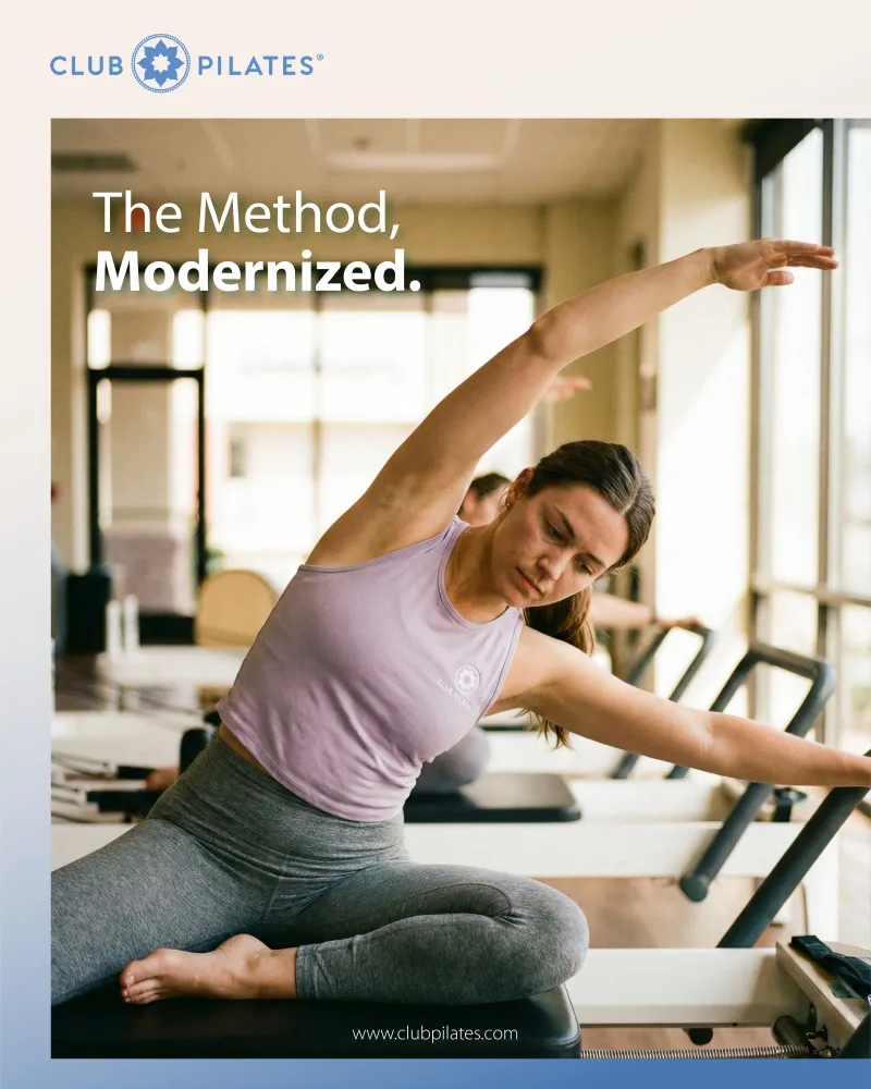 Club Pilates 02 — studio ad design example